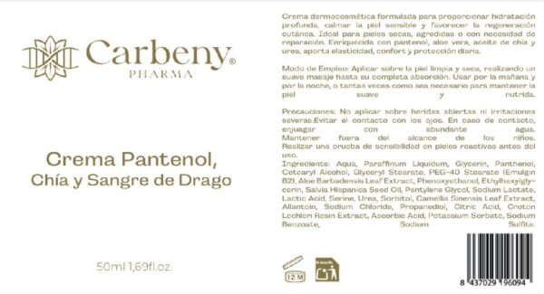 Pantenol Crema Cicatrizante &Tattoos - Imagen 2